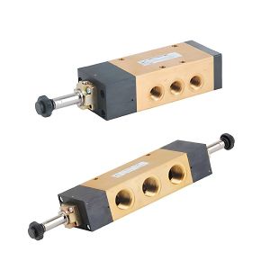 Mágnes szelep, 3/2, G1/2, monostabil, alap h. zárt