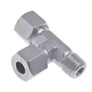 T-csatlakozó oldalt menetes