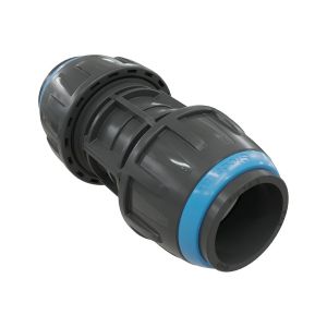 Egyenes csőtoldó 20 mm, kék