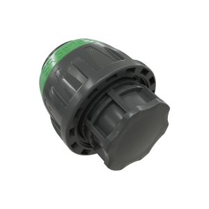 Zárókupak 25 mm, zöld