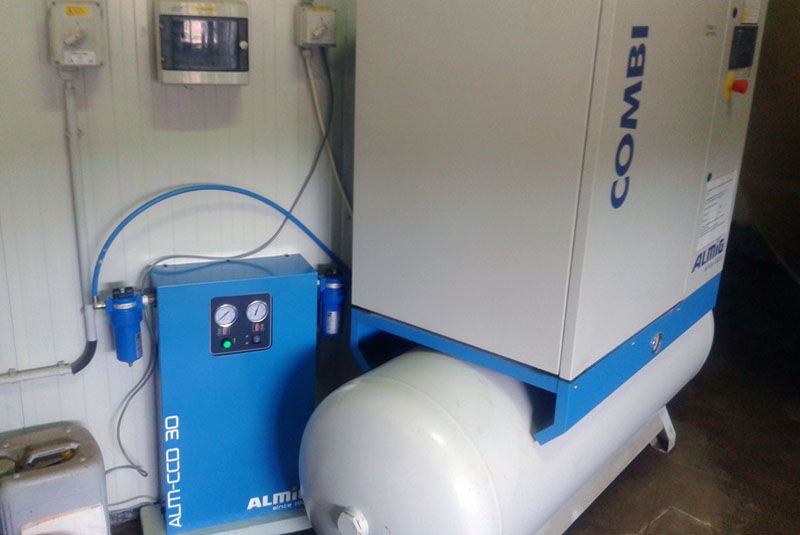 Kompresszor telepítés - Szele-Tech