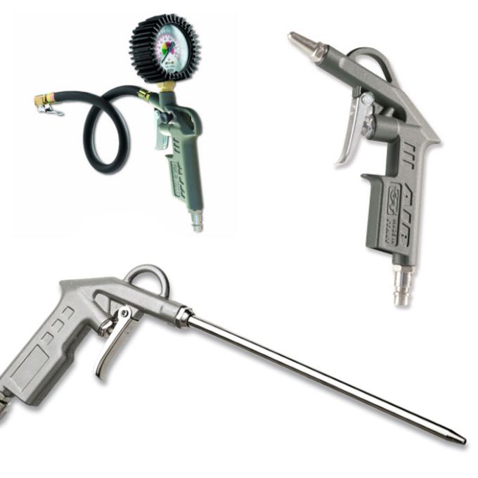 Lefújó pisztoly, hosszú