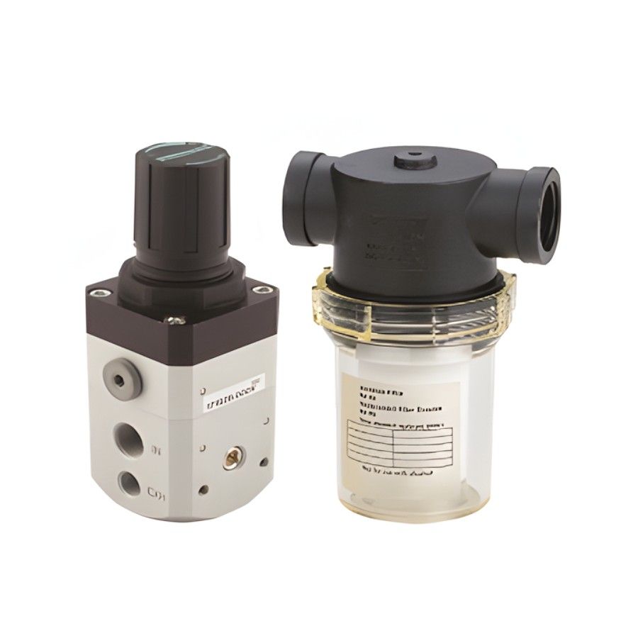 Vákuum szűrő (inline), 6mm-es csőhöz, 20 L/perc