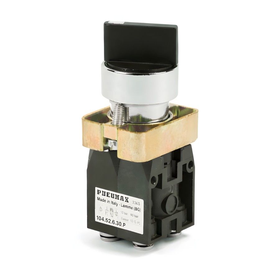 Kézi váltó szelep, 5/2 , 4mm-es alsó csatlakozás, bs