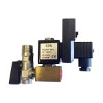 Elektromos kondenzátum leeresztő, időzítővel