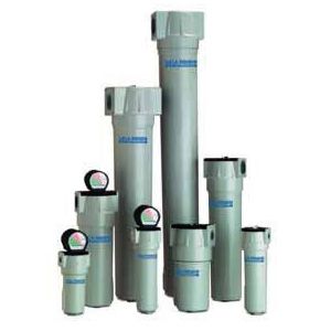 Szűrő, aktív szén, 5500l/perc, G6/4", telítettségmérővel