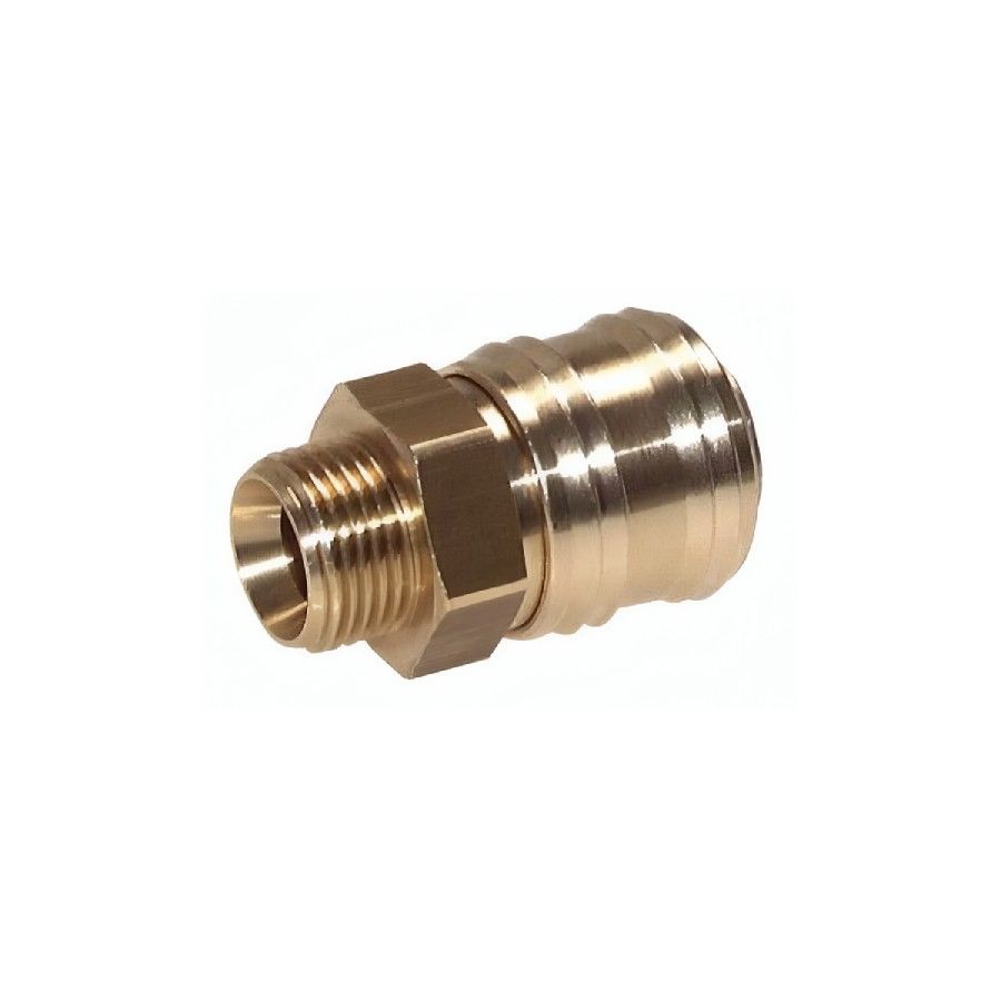 Hüvely, külső menet, 1/2"