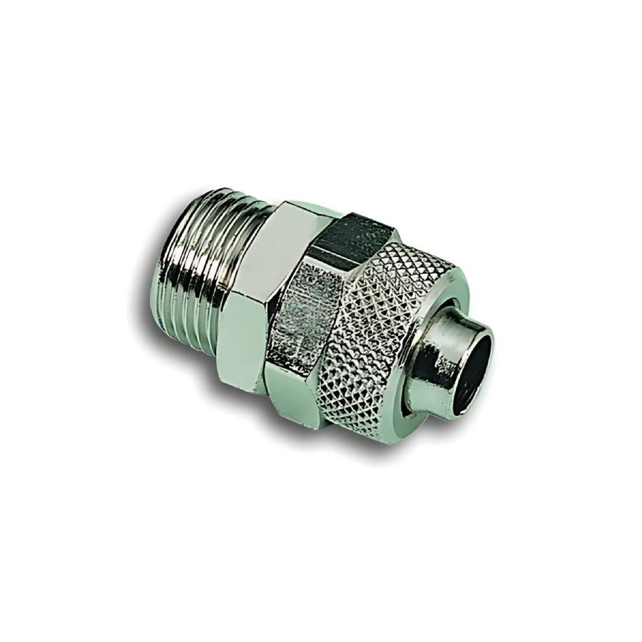 Egyenes csatlakozó, kúpos menet, 10/8-1/2