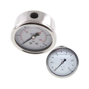 Hátsó csatlakozású manométerek, ᴓ63