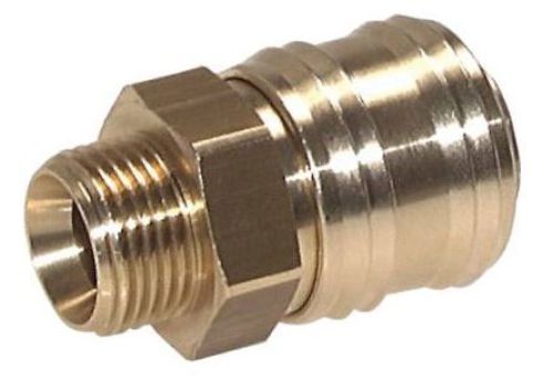 Hüvely, külső menet, 1/2"