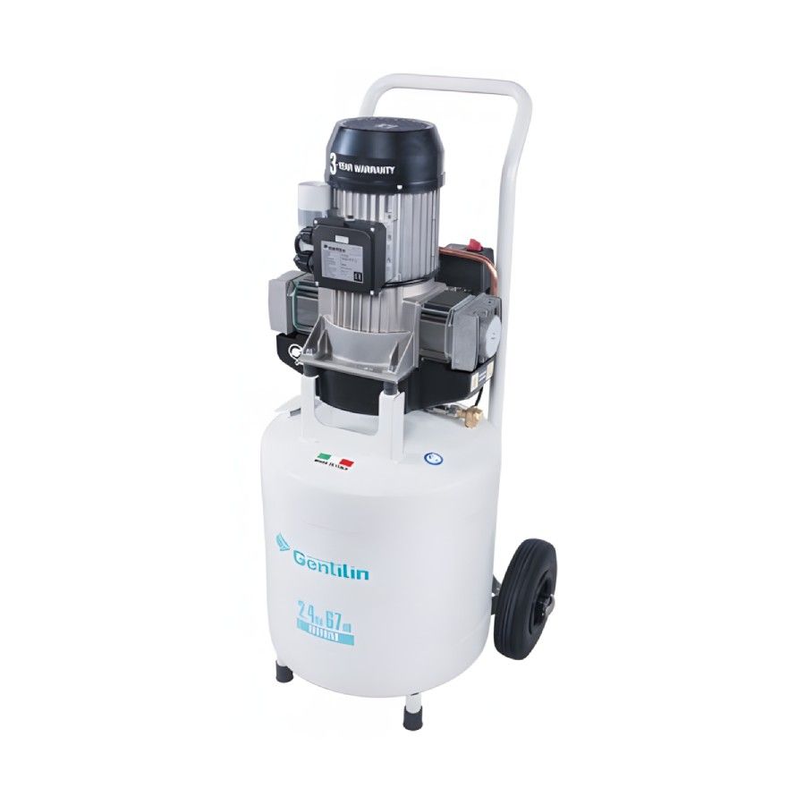 Gentilin CSK240/50 dugattyús, olajmentes csendesített kompresszor