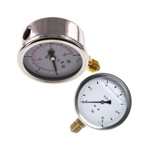 Alsó csatlakozású manométerek, ᴓ63