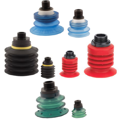 Magas, harmonika vákuumkorong, Szilikon, G1/8", átm.: 40mm