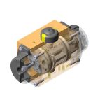 Pneumatikus kettősműködésű forgatóhenger (AP2DA)