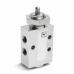 Nyomórudas szelep, 3/2, M5-ös csatlakozás, ms