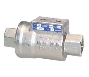 VIP koaxiális szelep, G1 - 1/2", FKM, rugós, NO
