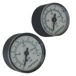 Manométer, hátsó csatlakozás, átm.:40mm, 0-6 bar