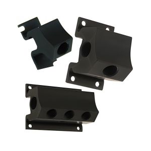 Alumínium elosztótömb, 3/4"x1/2"(x2)