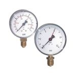 Alsó csatlakozású manométerek, ᴓ63