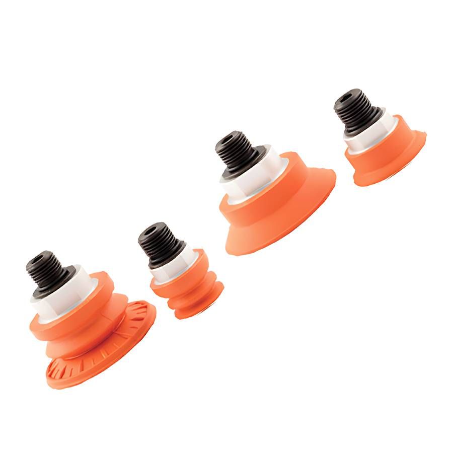 Csúszásgátlós harmonika vákuumkorong, NBR, G1/4", átm.: 32mm