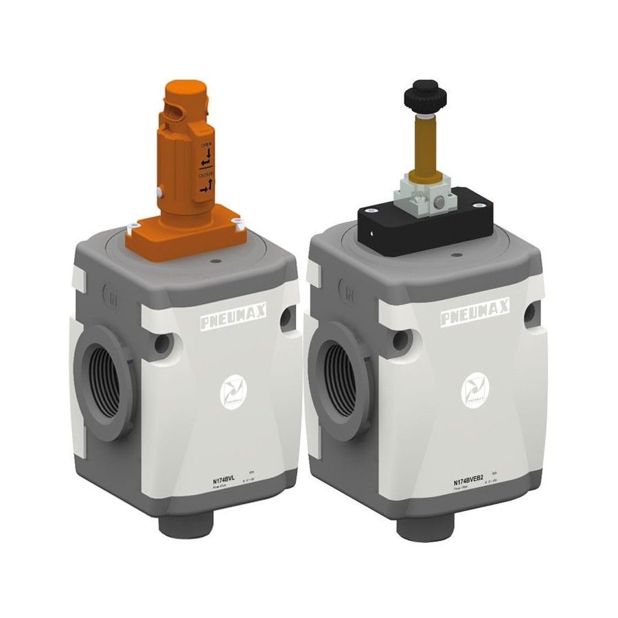 Kézi elzáró szelep, 3/2, G1/2"