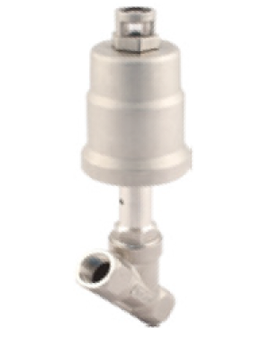 Ferdeülékes szelep, saválló (AISI 316), NC, G3", fej: 125mm (alumínium)